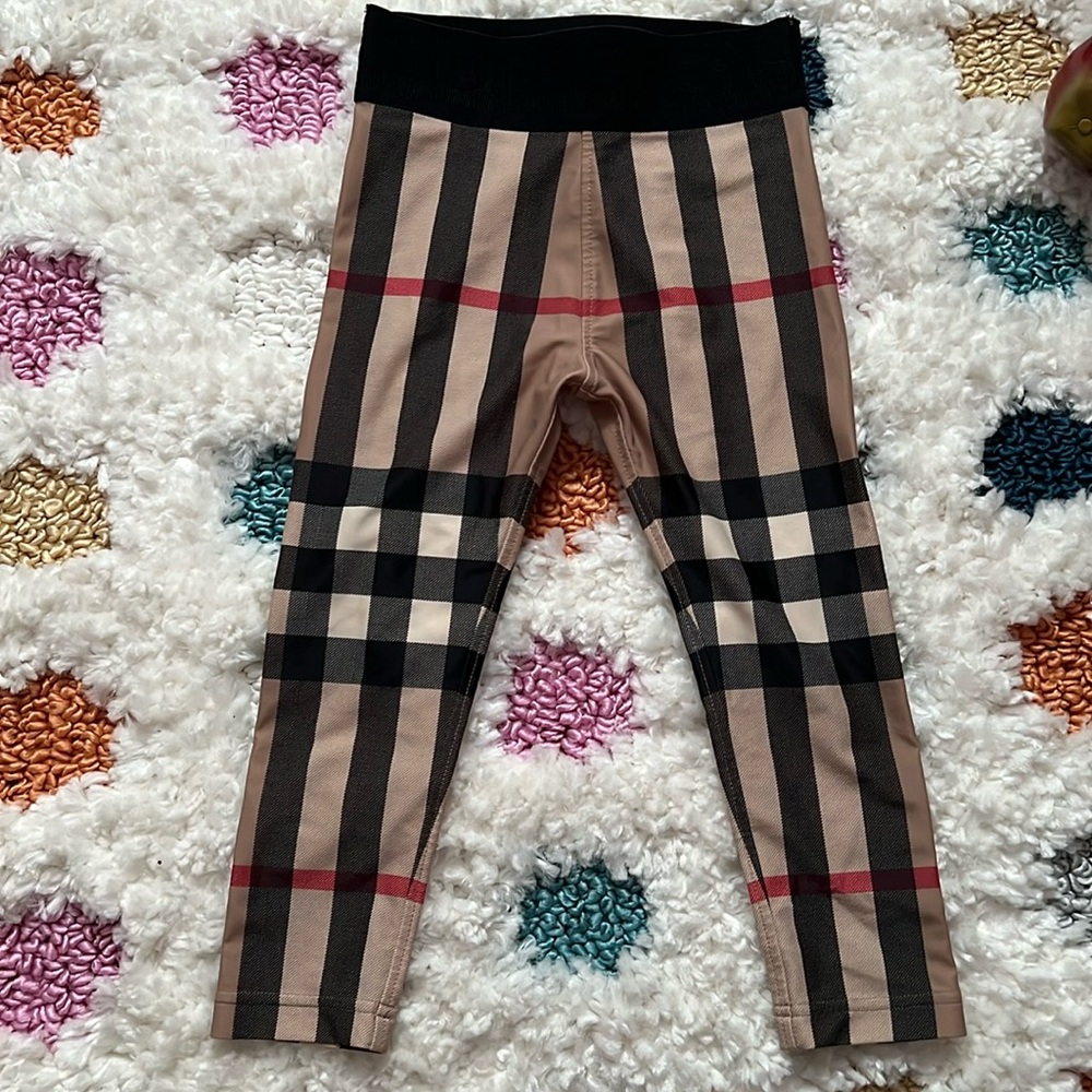 Toddler Girl Burberry Leggings